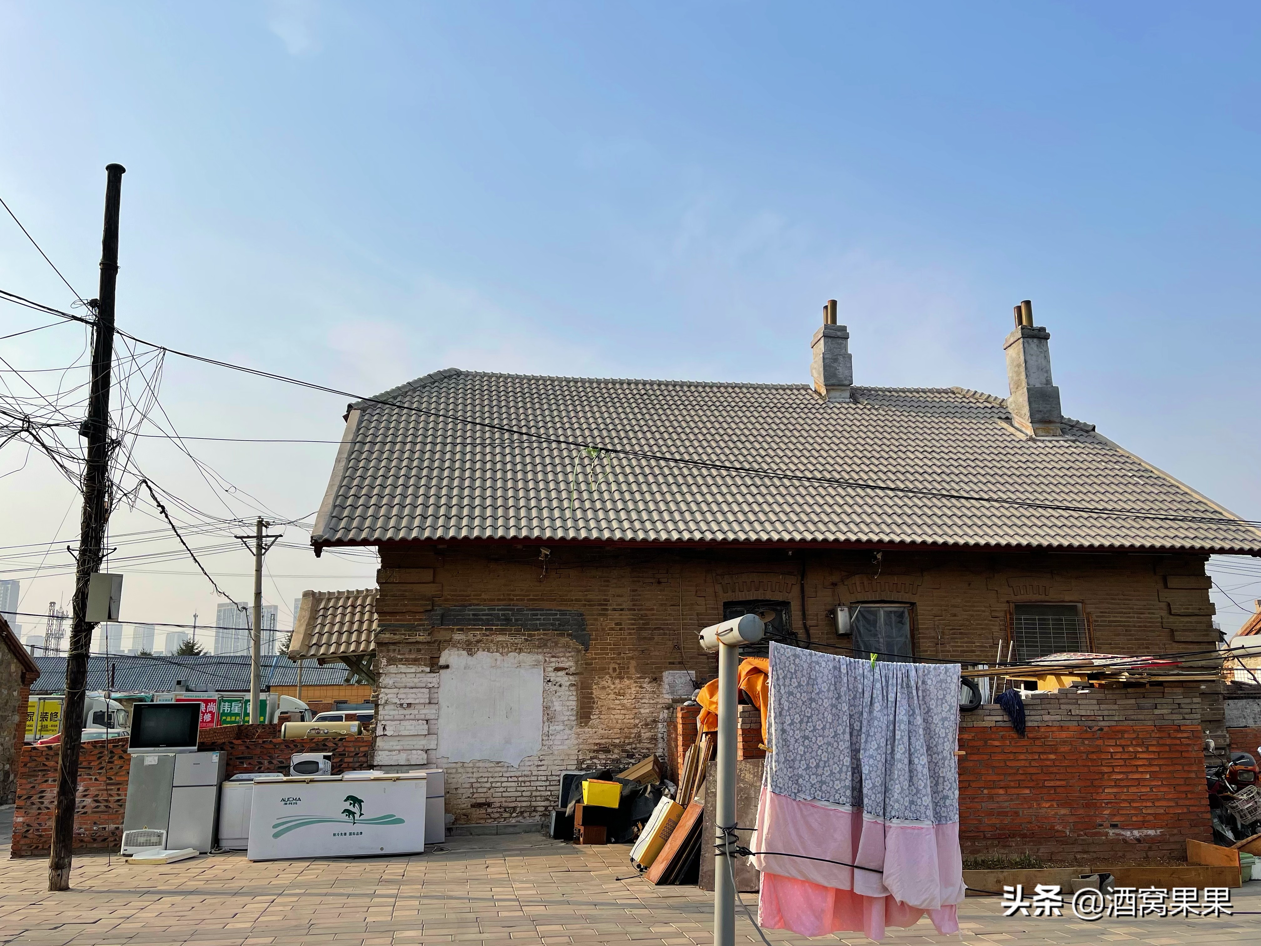 大连破旧老房子,南关岭百年房子