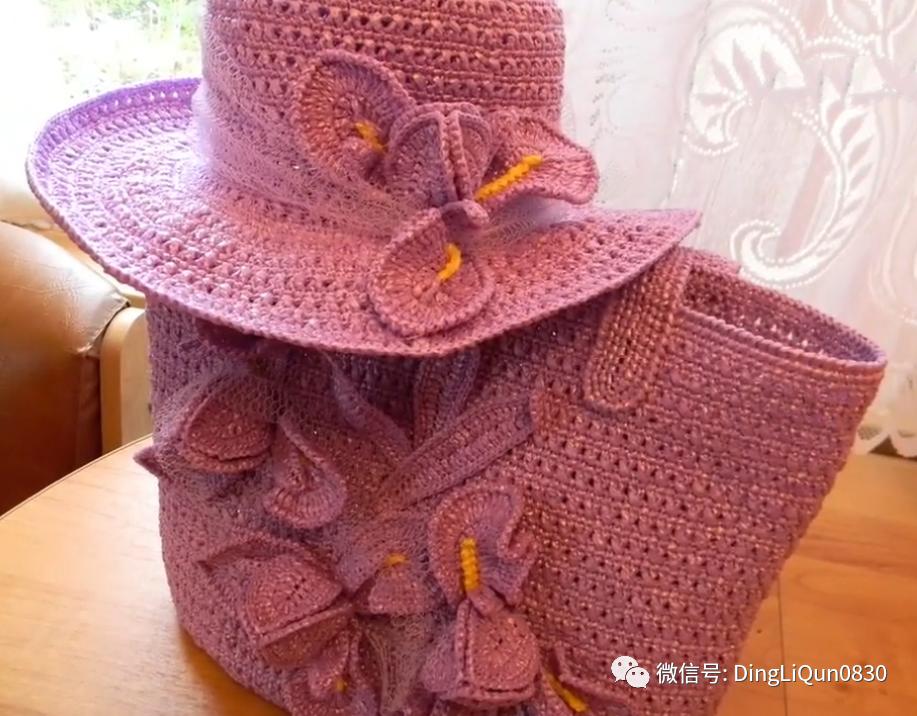 针织包包手工图纸,针织包作品