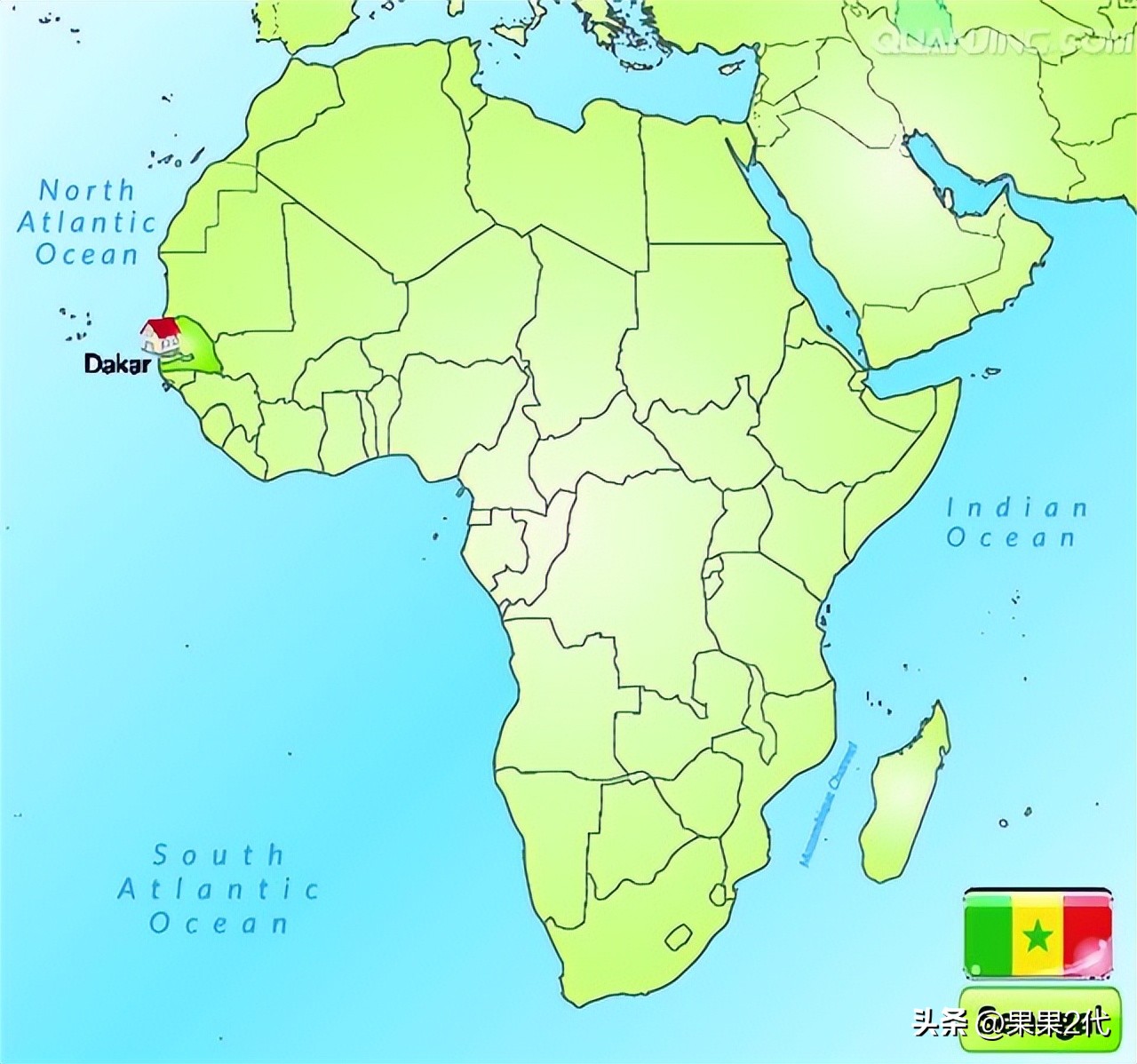 看世界杯，学世界地理#4塞内加尔