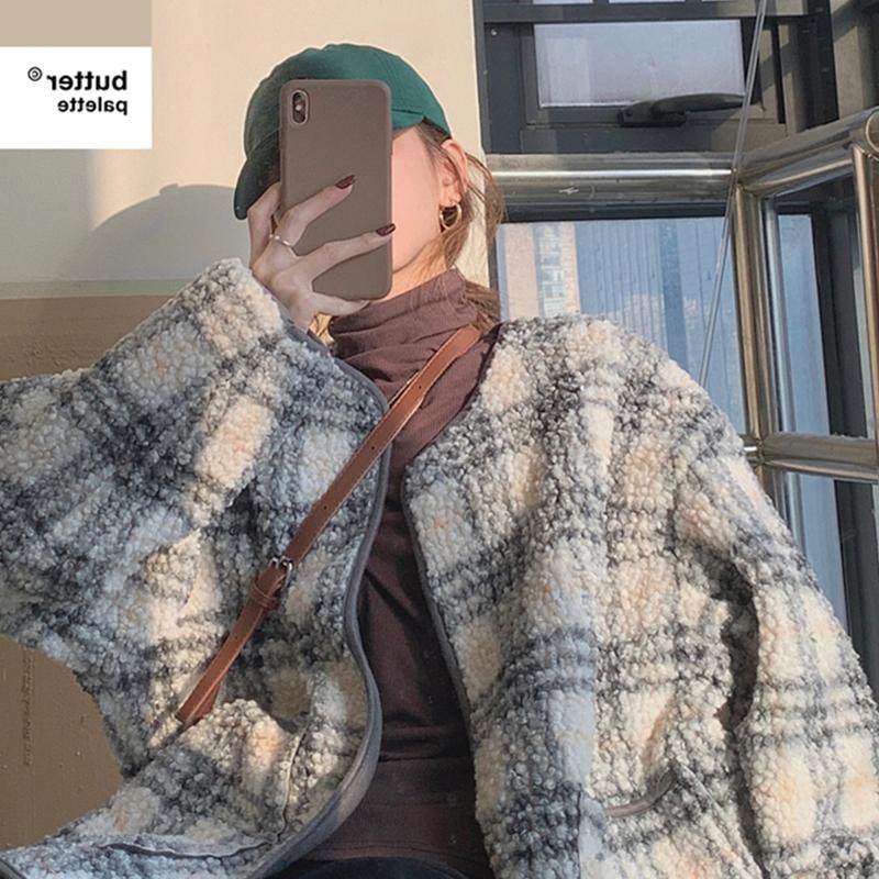 冬日棕色系两面穿棉服穿搭,搭配参考一波温暖的棉服穿搭