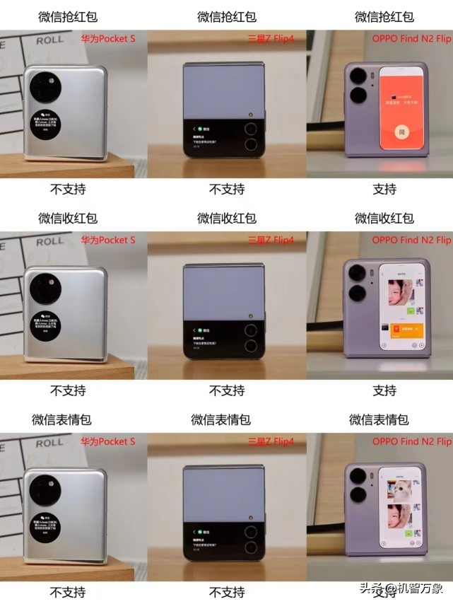 oppofindn2flip外屏能看微信吗,oppofindn2代外屏微信语音功能