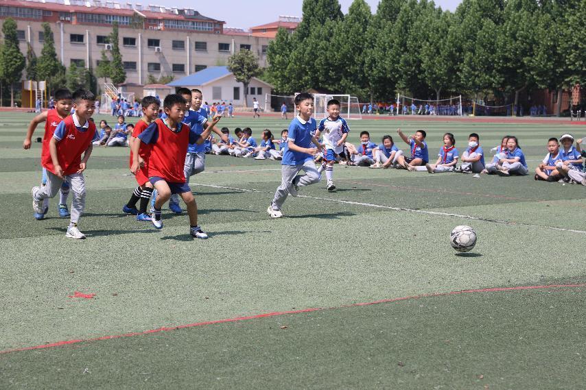 校园杯足球联赛开幕,足球联赛暨校园足球