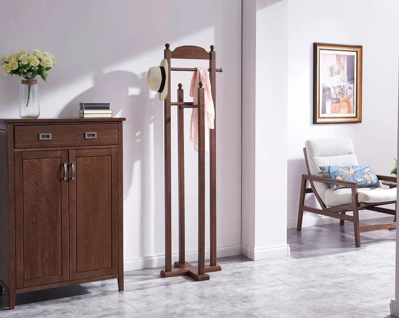 别致优雅衣帽架,衣帽架怎么摆最合适