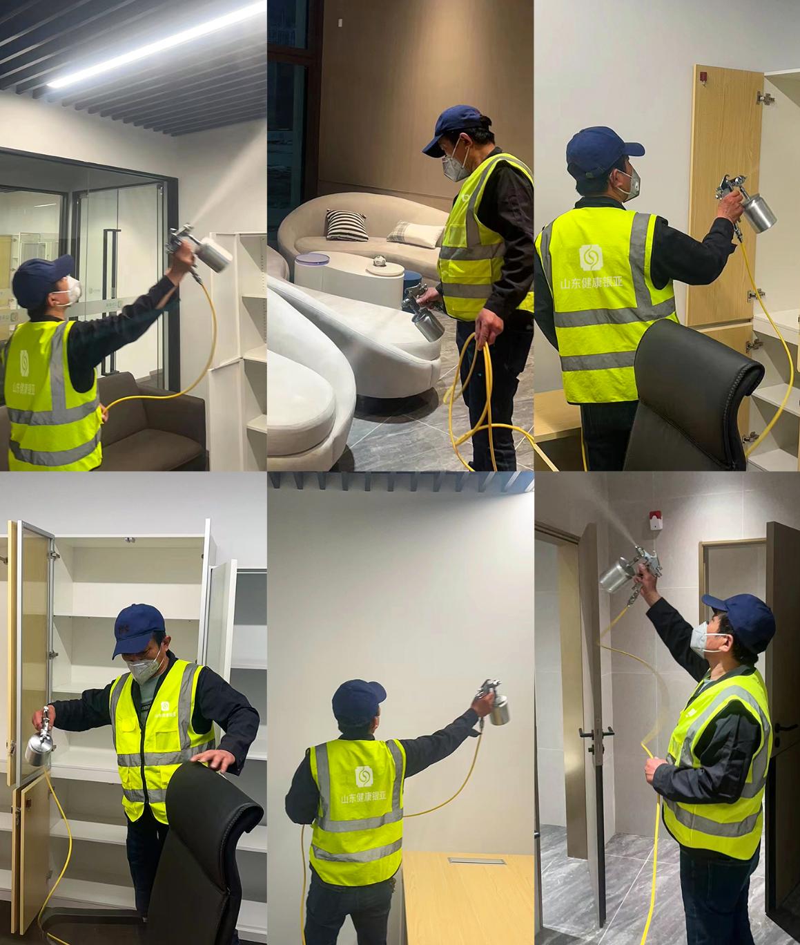 山东健康银亚为【上海宝山杨行项目】室内空气环境保驾护航！