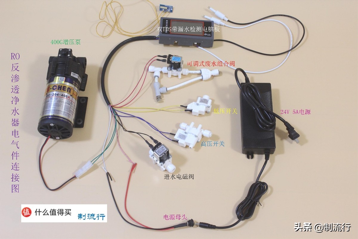 自制ro反渗透净水器推荐,ro反渗透净水器diy靠谱吗