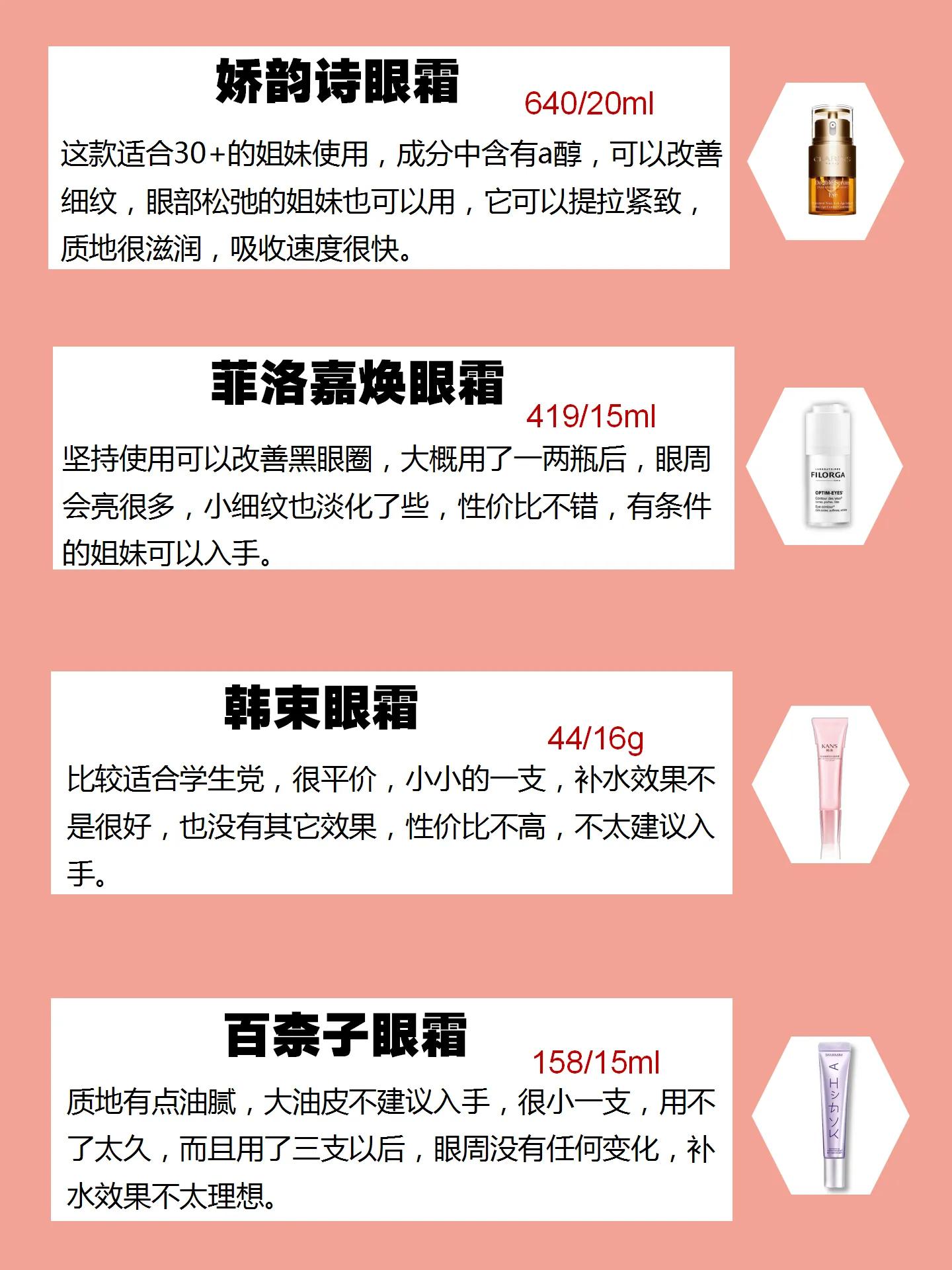 十大公认好用的眼霜平价,别瞎买了眼霜