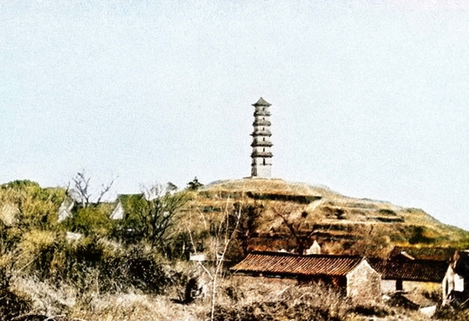 70年代的苏州古城,苏州是一座2500年的历史古城