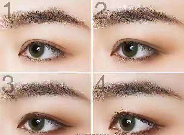 3ce四色眼影零基础,学眼影化妆新手零基础教程