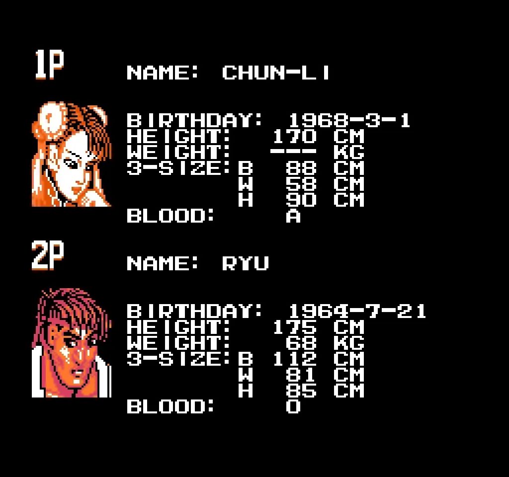 红白机上的山寨游戏,红白机春丽