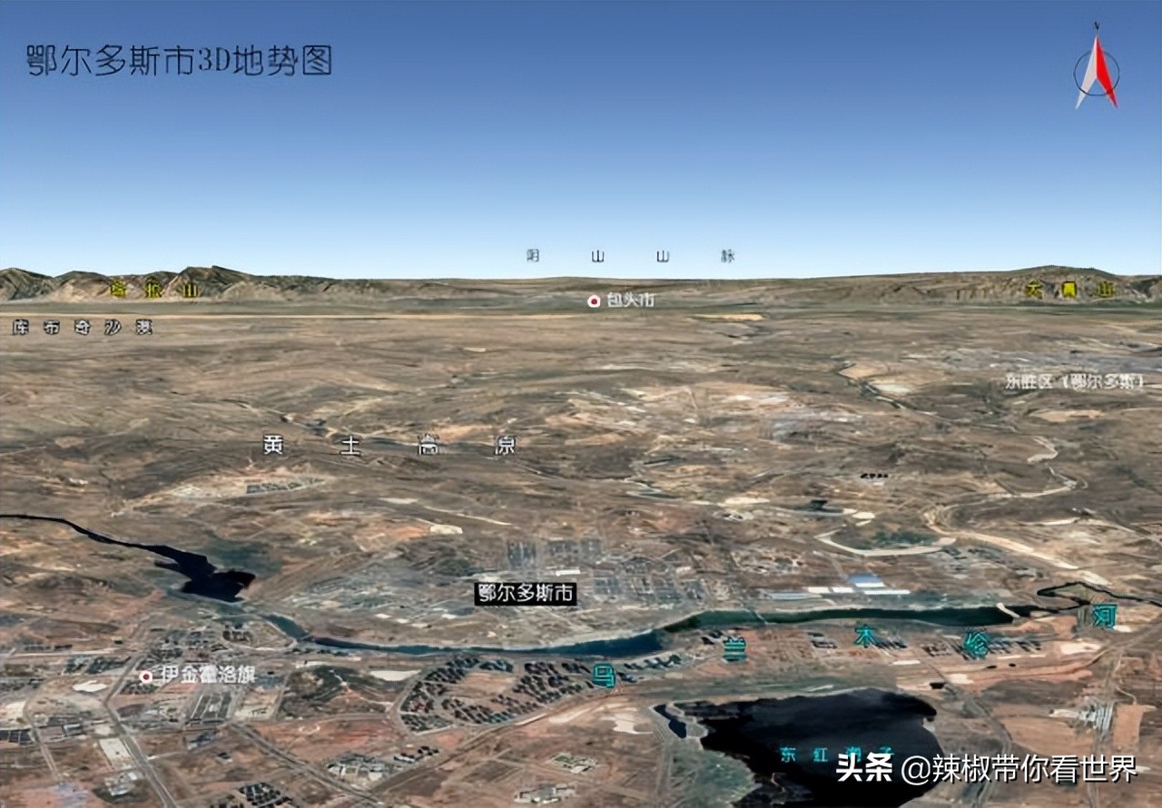 壮美内蒙古鄂尔多斯,内蒙古鄂尔多斯风景