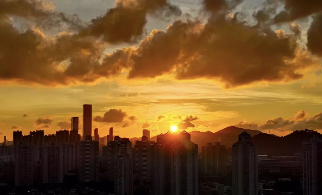@深圳人，夏日晚霞图鉴请签收！