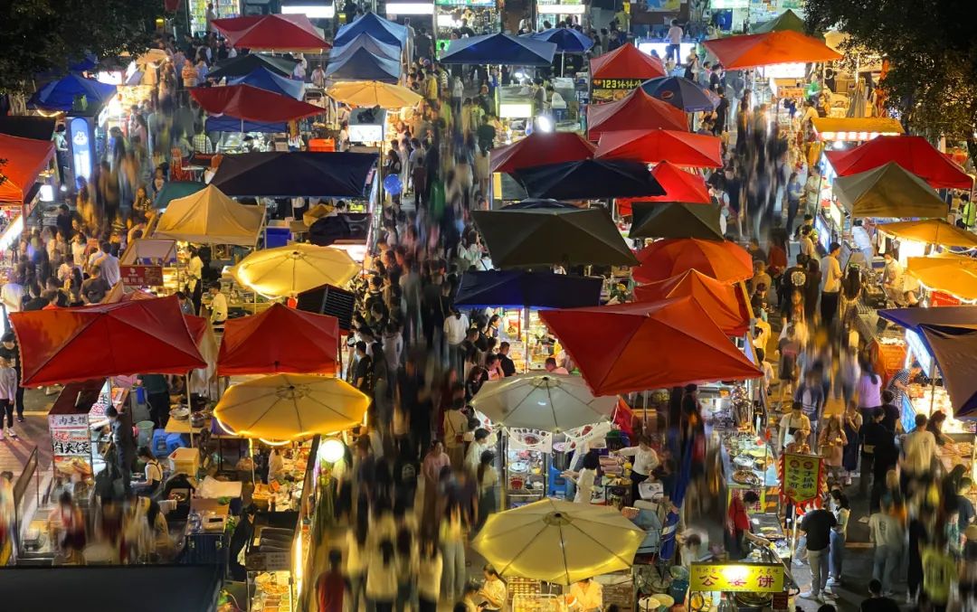 重庆夜市打卡点,重庆夜市民心佳园