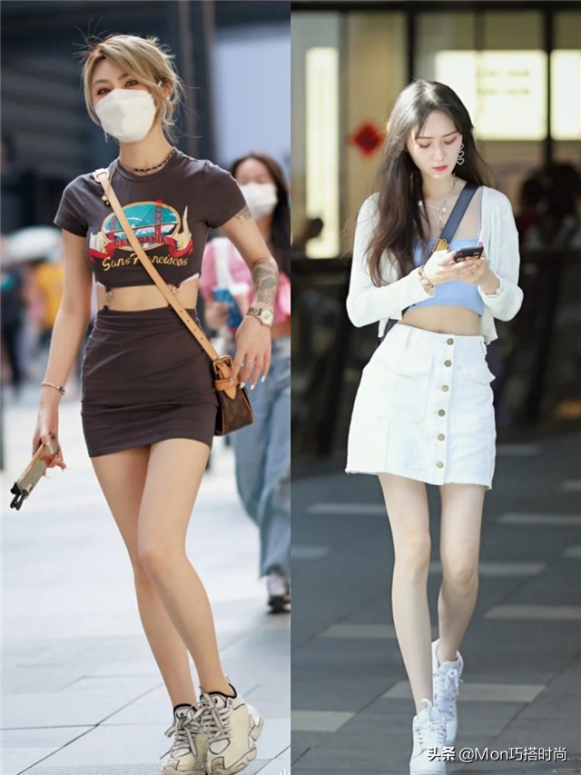 太古里的裙子穿搭,太古里穿裙子的女人