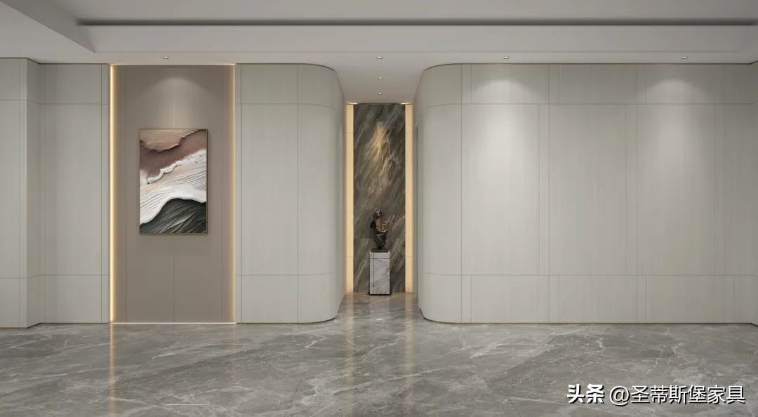 圣蒂斯堡高端定制全案设计中心,圣蒂斯堡全案设计样板间