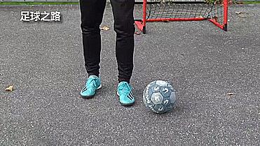 花式足球空中转圈技巧,简单实用的足球花式技巧