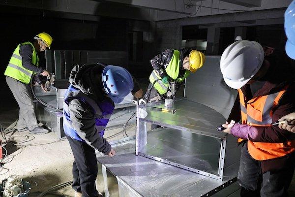 90后工地“空姐”百米高空作业年轻工匠助力昆山民生工程加速跑