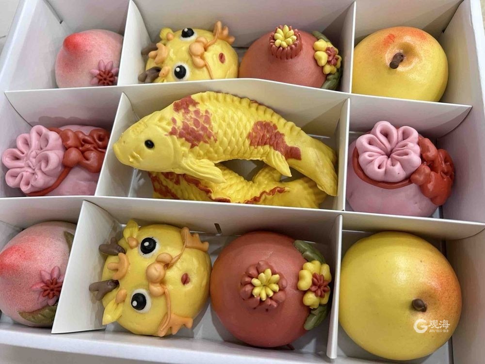 青岛王哥庄大馒头寿桃定做,王哥庄大寿桃馒头价格表