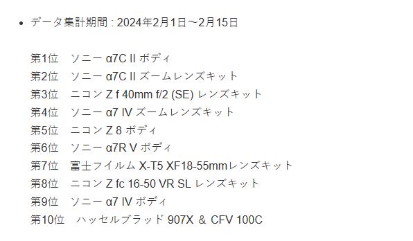 2023相机销量排行榜,佳能70-200f4和索尼70-200f4对比