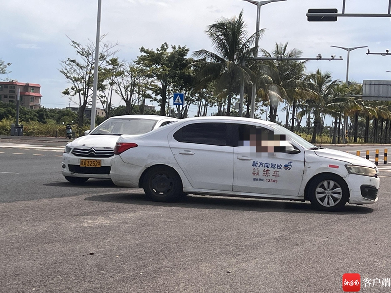 问政海南丨海口多所驾校教练车扎堆在江东大道练车交警回应：将加强巡控及时处理