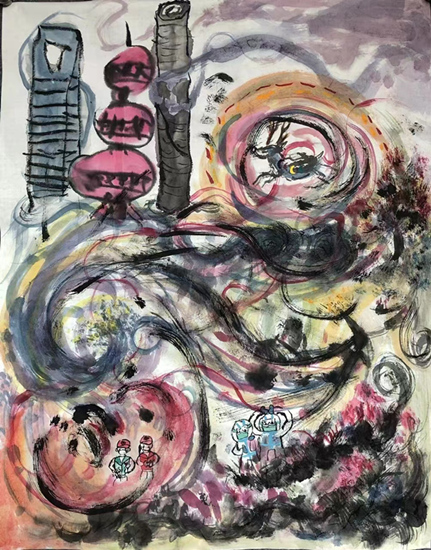 创世神话绘画,创世神绘画教程