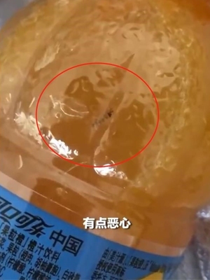 美汁源果粒橙为啥没装满,美汁源果粒橙有虫子怎么投诉