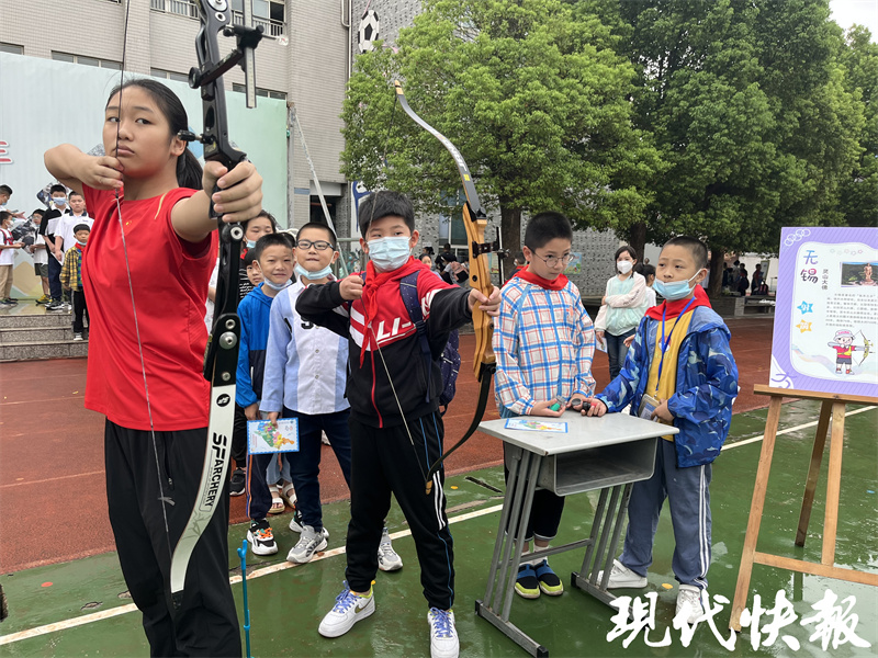 报到日,常州这所小学把“省运会”搬进了校园