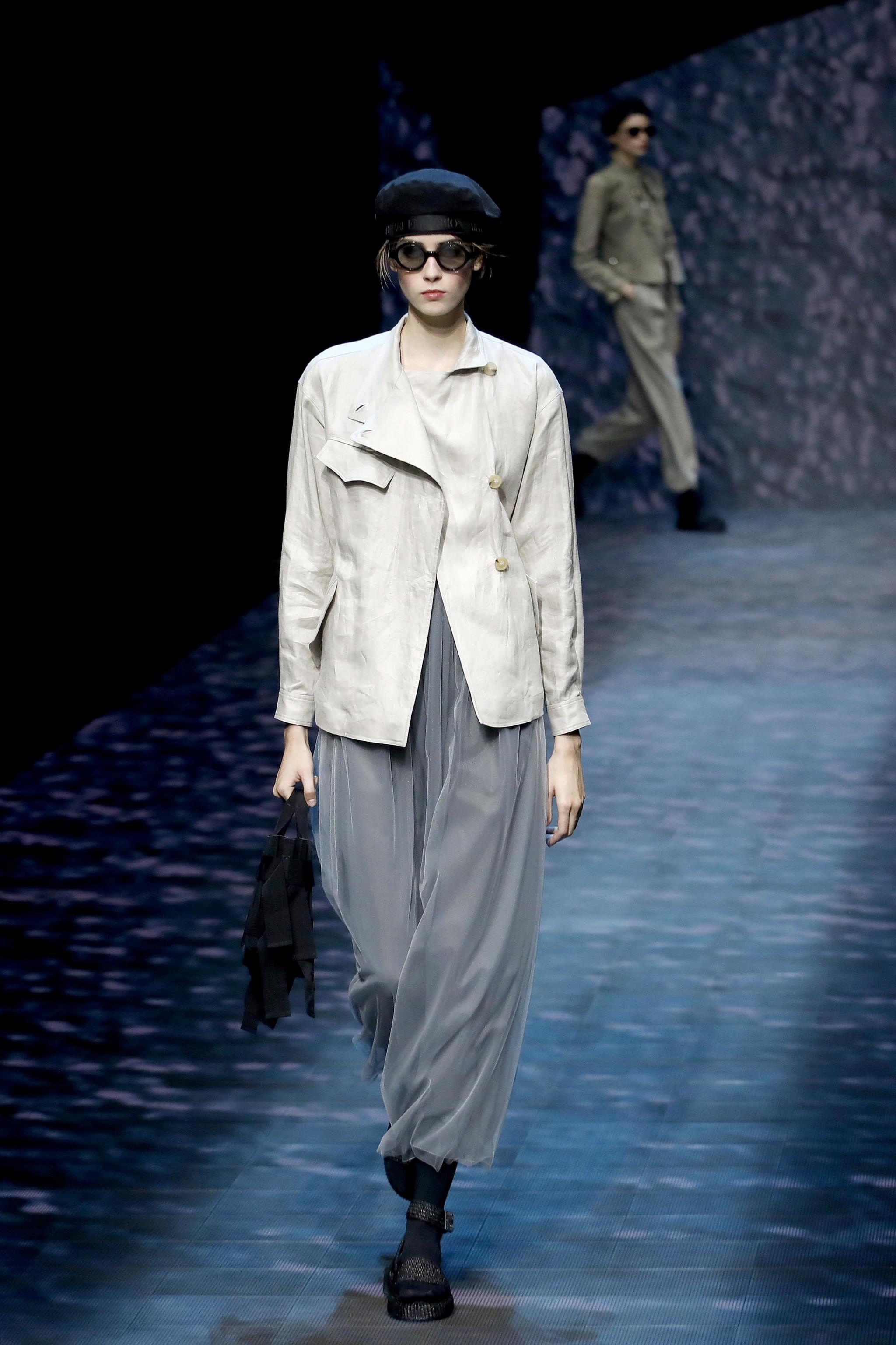 新款米兰女装秀,米兰女装周2024春季