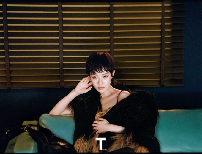 倪妮一字锁骨完整版,倪妮锁骨杀惊艳全场