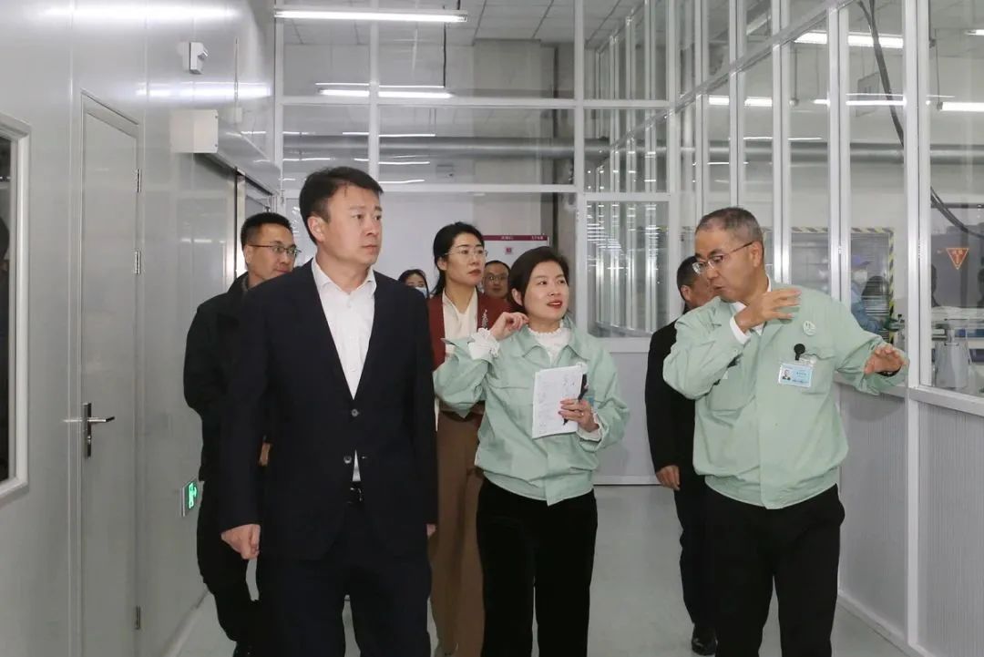 区领导调研工业开发项目,苏宿工业园区领导成员