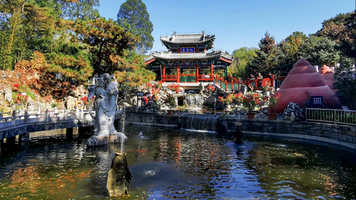 红螺寺秋游攻略,秋游千佛山森林公园