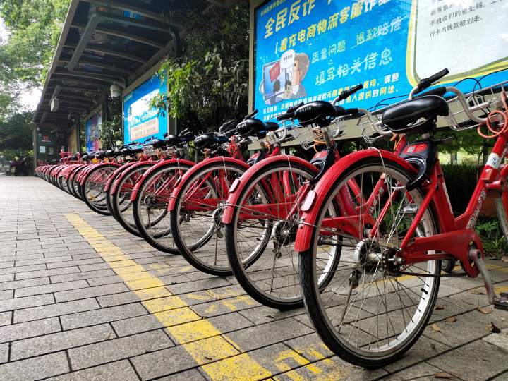 你发现了吗?杭州又一批电子锁小红车陆续上线,租车还车这几种方式看过来