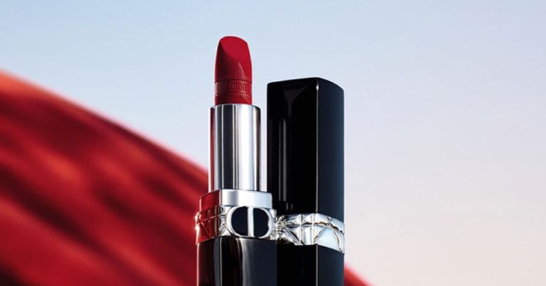 迪奥唇膏星耀极致光芒,迪奥艳蓝金唇膏星光