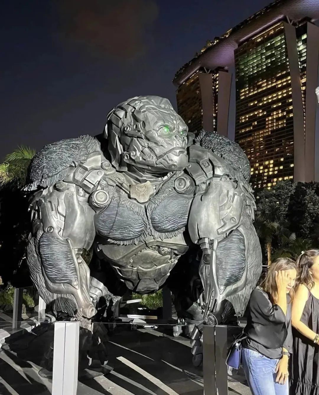 变形金刚团队演出,变形金刚幕后现场