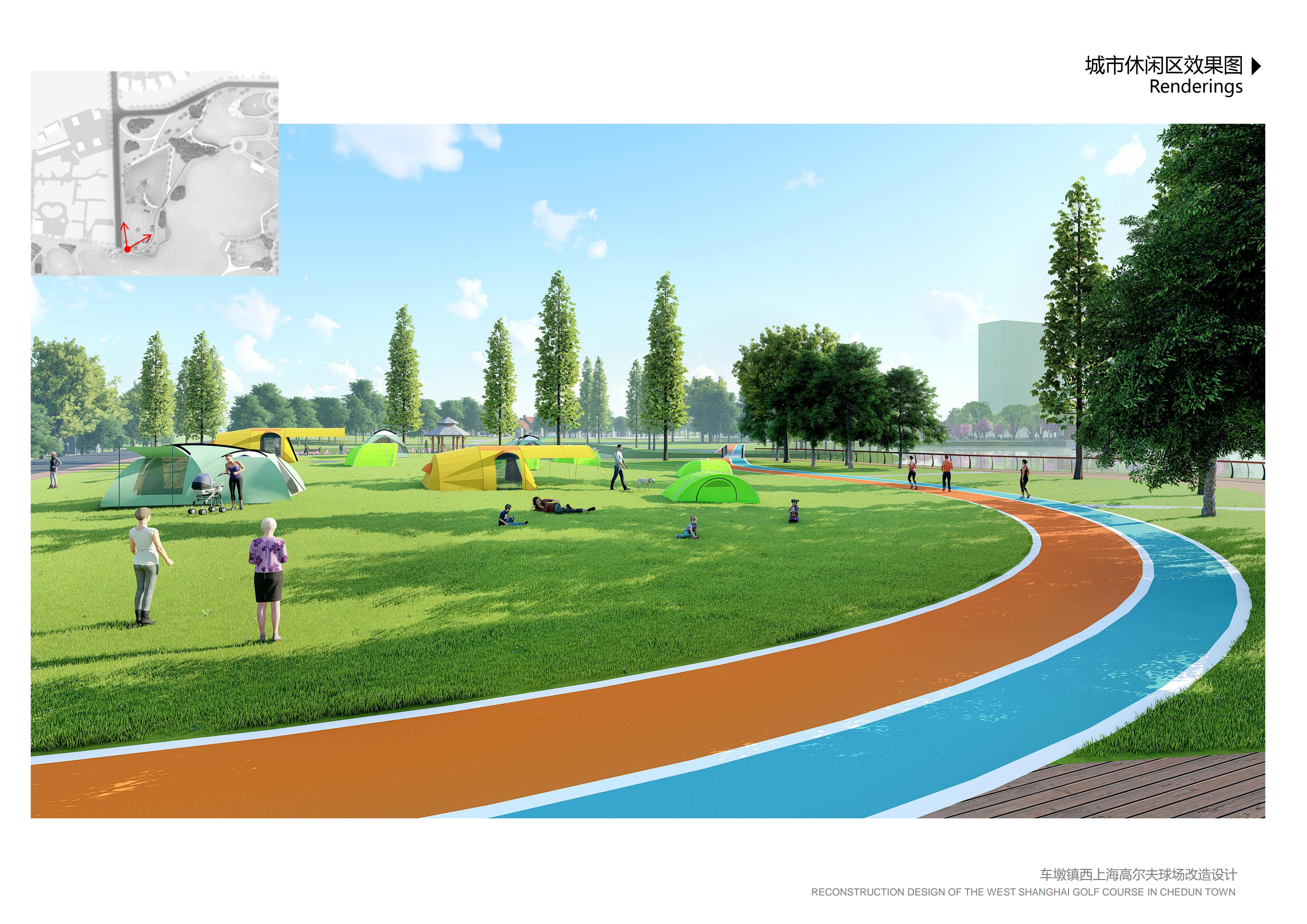 昔日高尔夫球场已变为公园,高尔夫球场将变身公园
