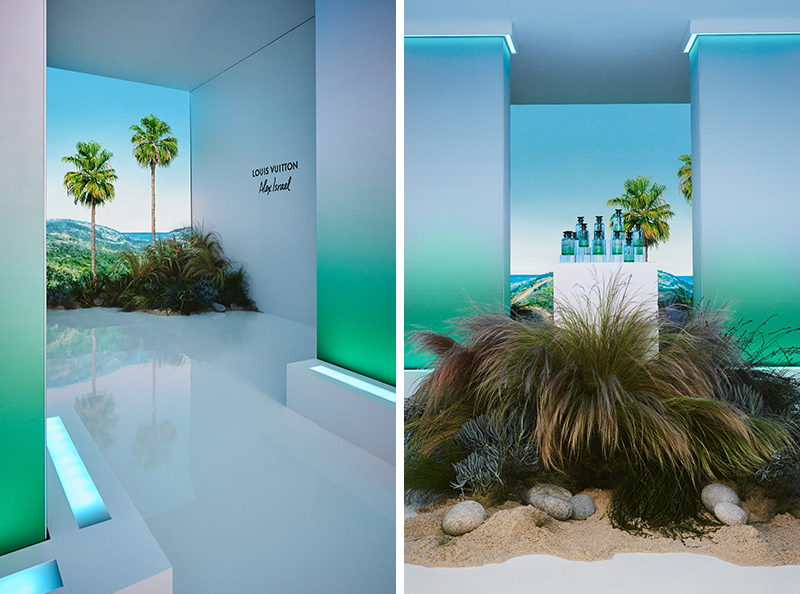 LouisVuitton带来的全新古龙水PacificChill，让人仿佛置身太平洋海岸