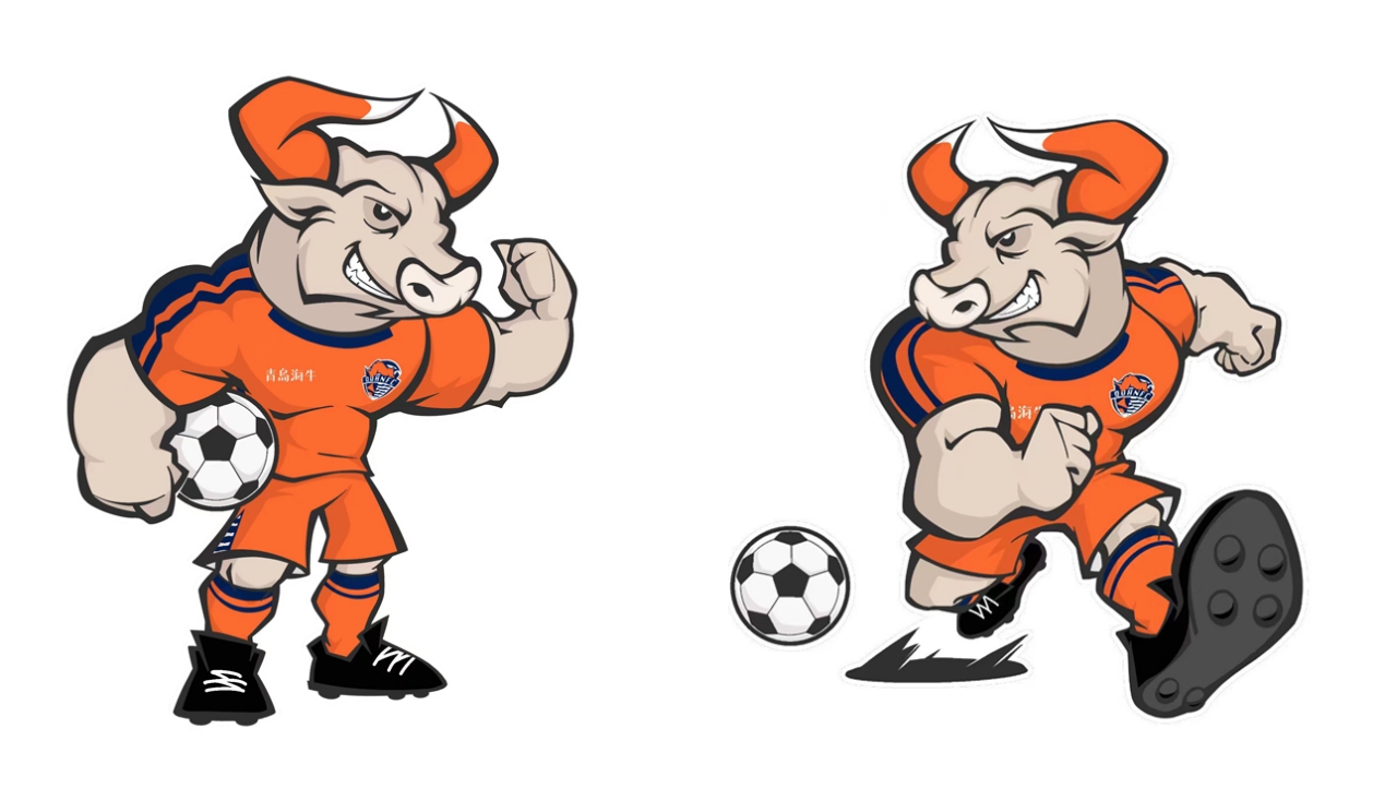 青岛海牛吉祥物哪里买,青岛海牛足球俱乐部主场球衣