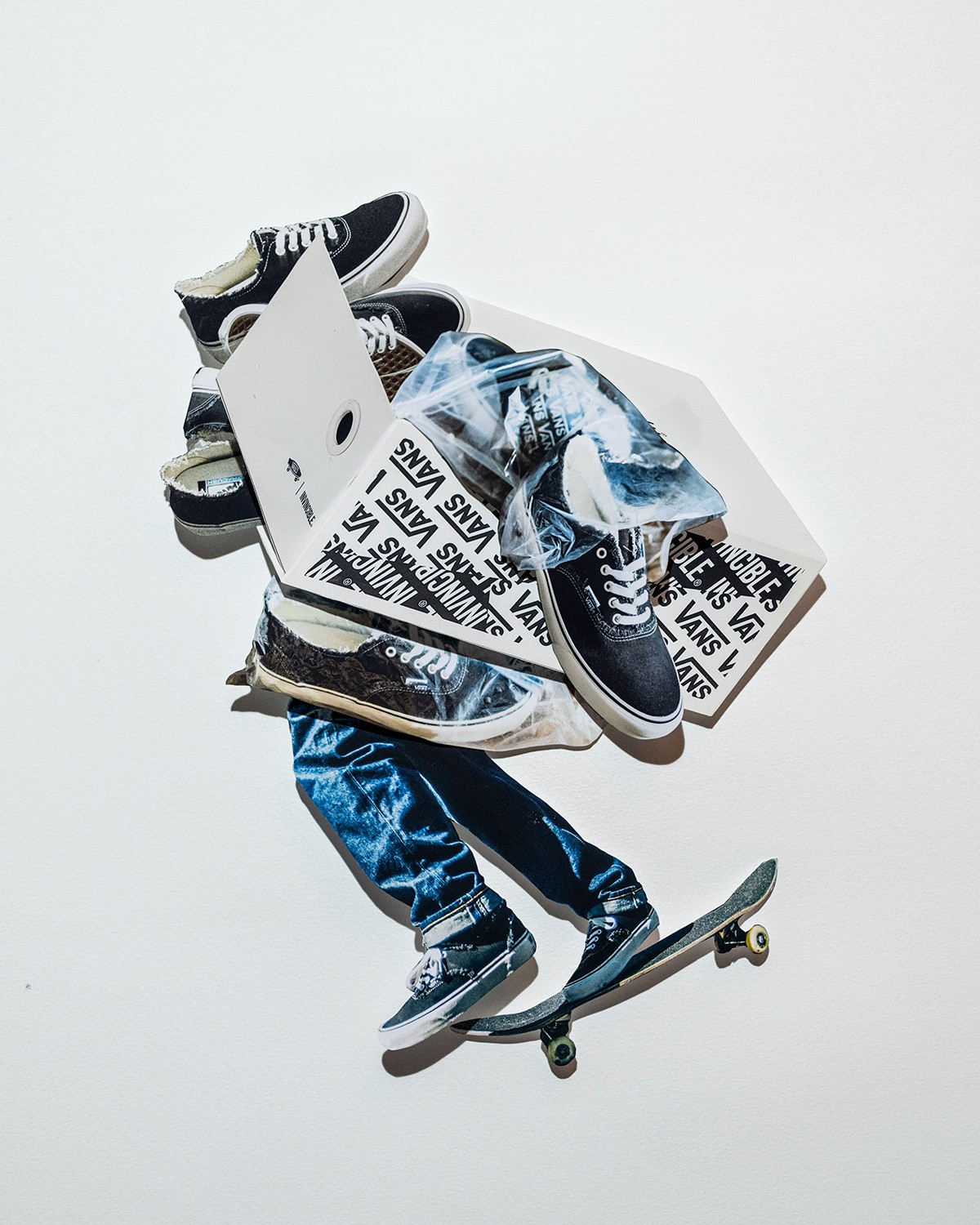 vans新款白腰果花,vans联名撕撕乐