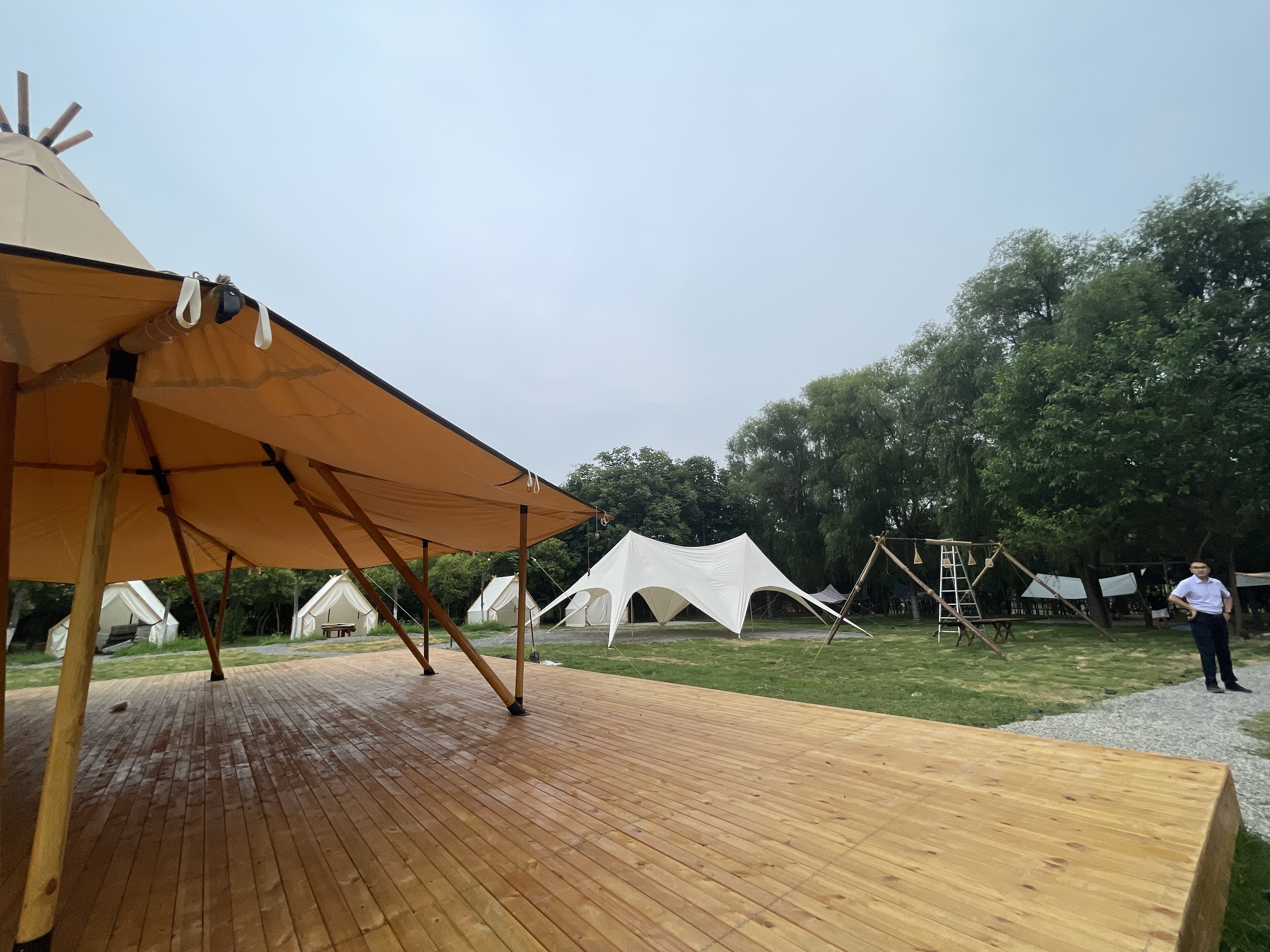 帐篷营地、免费轮椅、便民泡茶点、小动物世界……“七一”前后，这处公园将新增多个项目