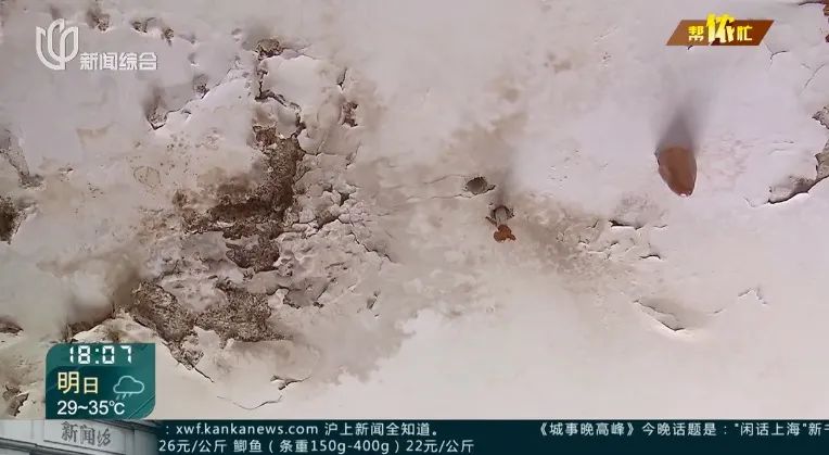 沪一居民楼顶珍珠岩含水十多年?阿婆心惊肉跳…