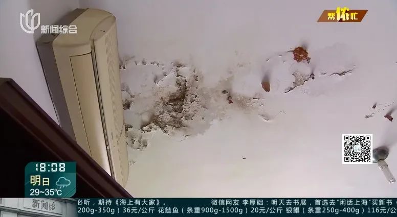 沪一居民楼顶珍珠岩含水十多年?阿婆心惊肉跳…