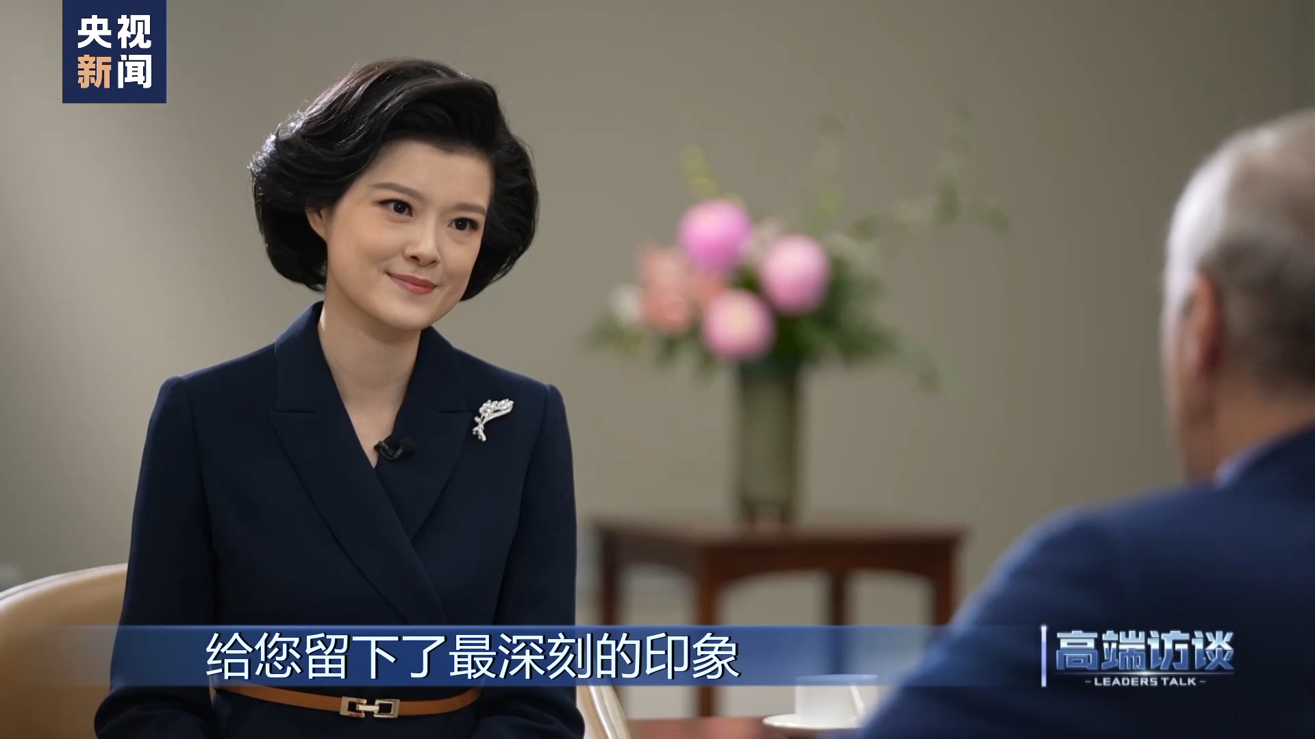 高端访谈比利时前首相莱特姆,高端访谈专访法国总统